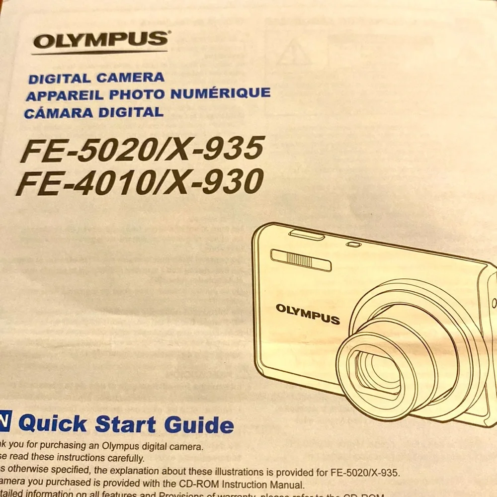 Gifted. Olympus Digital Camera with all that came with it. Original cost $150. - Picture 6 of 9
